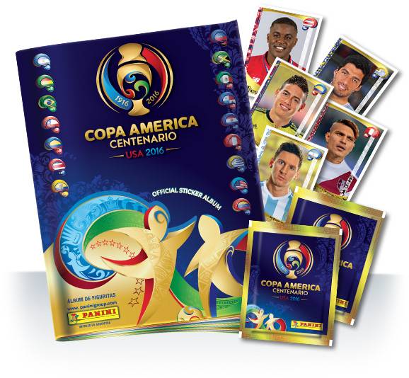 Figuritas Copa América Centenario - USA 2016