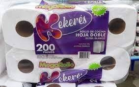 Paño Multiuso Kekerés Dble 200 Paños X 6 Unid
