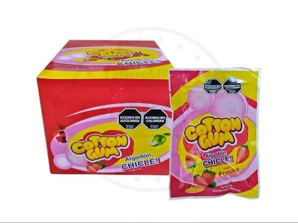 Chicle Algodón Cotton Gum (24) X Unid.
