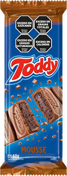 Choco Toddy Mousse 60 Gr (10) X Unid.