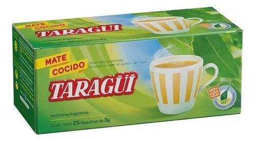 Mate Cocido Taragui  X 25 Unid
