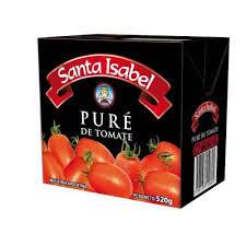 Pure De Tomate Santa Isabel Tetra X 520 Gr