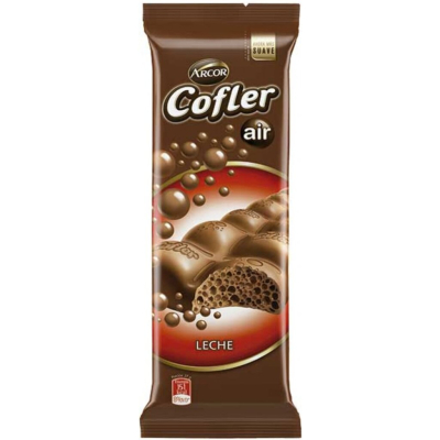 Cofler Aireado Leche (10) 55Gr X U.