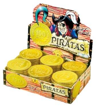 Moneda Pirata (60)  5Gr. X Unid.